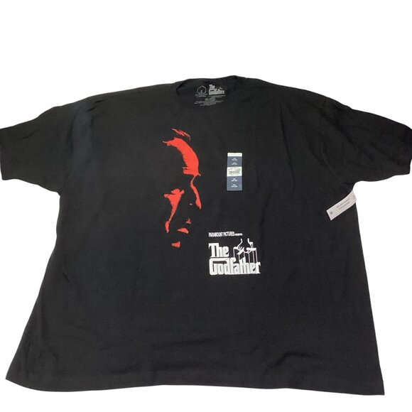 The Godfather Unisex Black Short Sleeve T Shirt Graphic Print size 3XL New w Tag - Picture 1 of 2